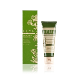 Скраб для лица НЕМР с молотой коноплей и экстрактом брокколи